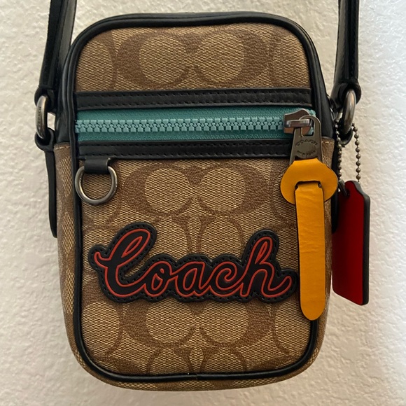 Coach Terrain Crossbody In Signature Canvas - Picture 2 of 5